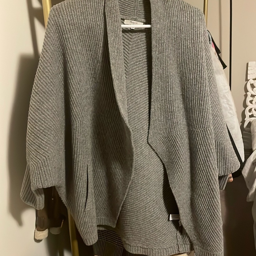 Madewell xs/s ribbed knit cardigan